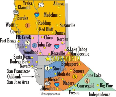 Map Of Northern California Cities Fobiaalaenuresis