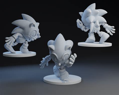 Sonic The Hedgehog By Peter Farell Download Free Stl Model