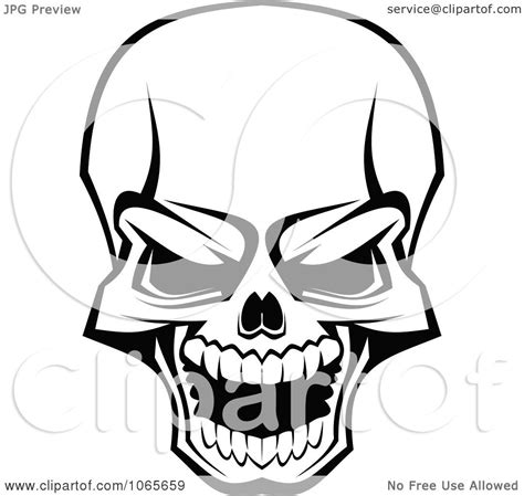 Creepy Skull Drawing At Getdrawings Free Download