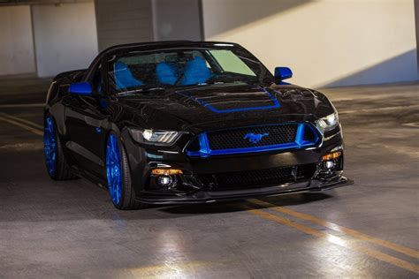 Custom S550 Mustang Convertible With A Stylish Roll Bar — Gallery