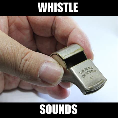 Whistle Sounds Effects By Scott Dawson