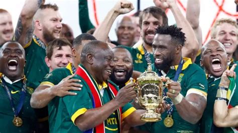 Ramaphosa Lauds Springboks Historic Fourth Rugby World Cup Victory Rugby