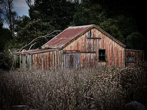 Old Farm Shed Grunge Alan Mclennan Flickr