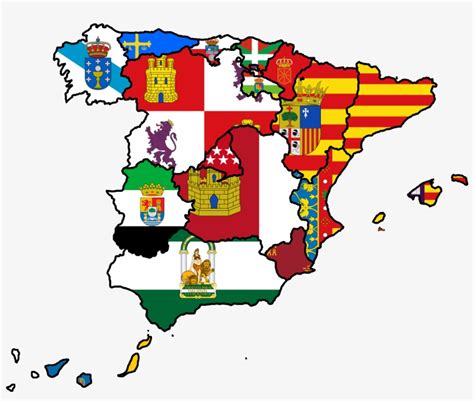 Ocspanish Flag Flags Of Spain Regions Free Transparent Png Download
