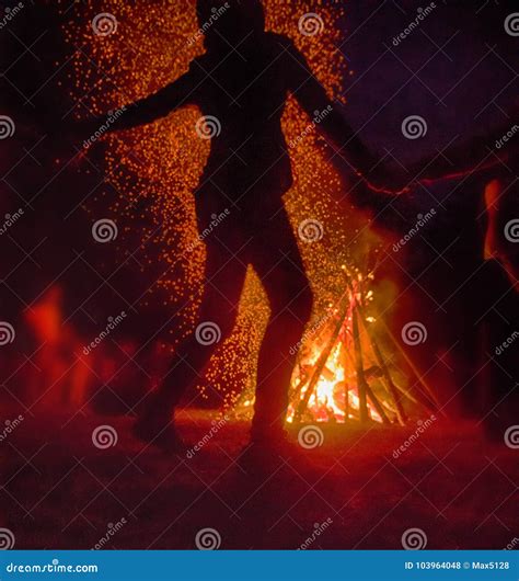 Pagan Festival Of Walpurgis Night Stock Photo Image Of Celebration