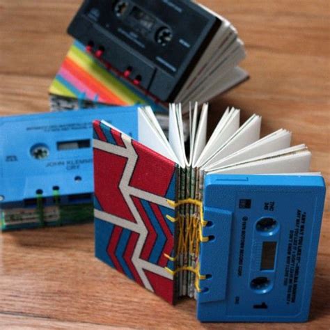 Cassettes Love It Handmade Books Diy Book Book Art