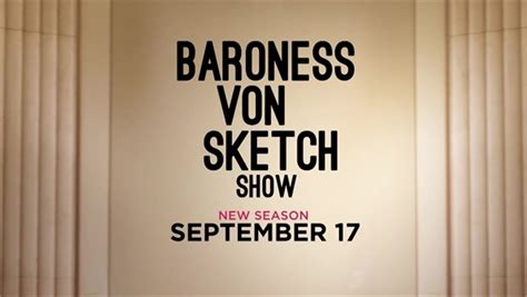 baroness von sketch show season 4 trailer cbc ca