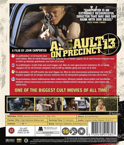Assault On Precinct Blu Ray Haraldfilm