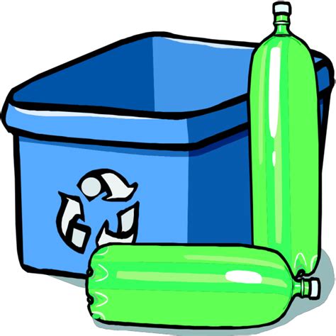 Recycling Bin And Bottles Png Svg Clip Art For Web Download Clip Art