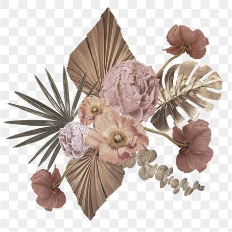 Aesthetic Objects Png Aesthetic Aesthetic Vintage Peony Leaves Cute