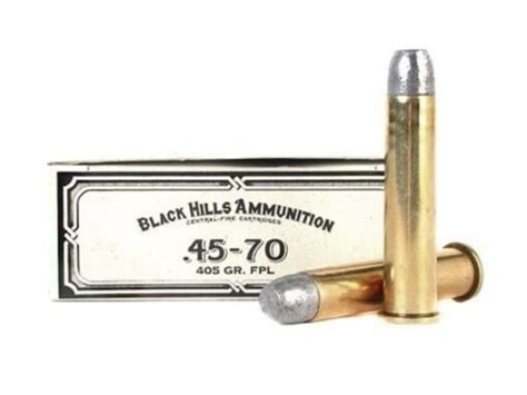 Black Hills Cowboy Action Ammunition 45 70 Government 405 Grain Lead