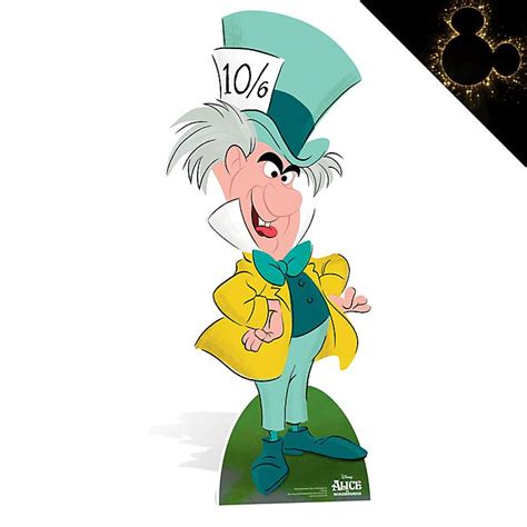 Mad Hatter Character Cut Out Alice In Wonderland Shopdisney Uk