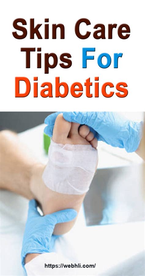 Skin Care Tips For Diabetics Healthy Lifestyle