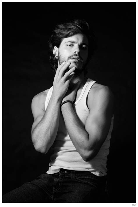 Matthieu Charneau Poses For Moody Out Photo Shoot The Fashionisto