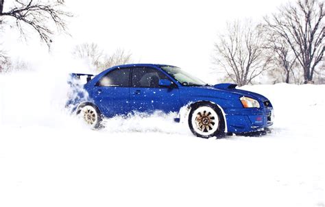 Subaru Wrx Sti Wallpaper Snow