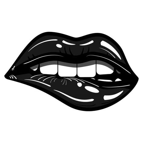 Free cutting files for crafters dripping lips svg • 1 svg cut file for cricut, silhouette designer edition and more • 1 png high resolution 300dpi • 1 dxf for free. Best Lip Bite Illustrations, Royalty-Free Vector Graphics ...