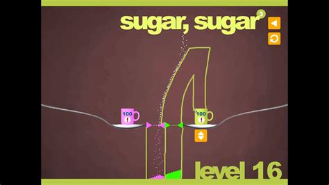 Sugar Sugar 3 Level 16 Walkthrough Youtube