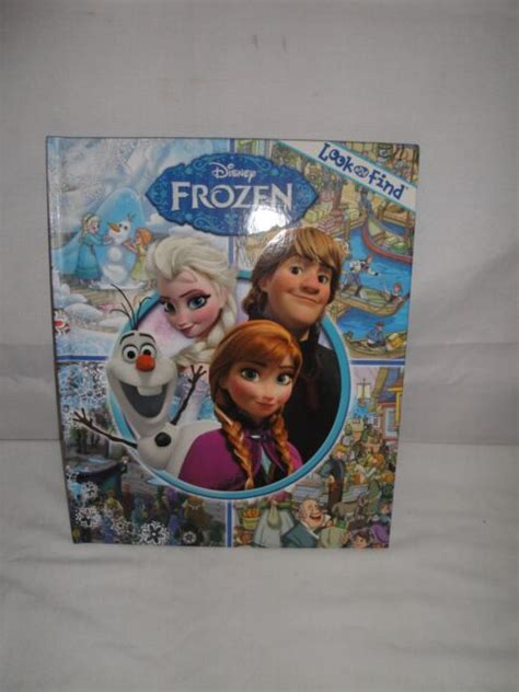 Disney Frozen Look And Find Book Ebay