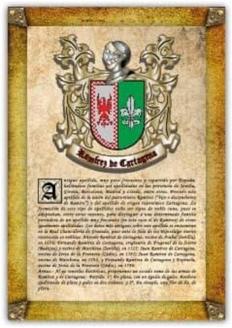 Ebook APELLIDO RAMÍREZ DE CARTAGENA ORIGEN HISTORIA Y HERÁLDICA DE LOS LINAJES Y APELLIDOS