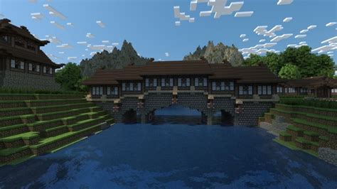 Japanese Bridge Minecraft Project