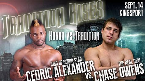 Nwa Smoky Mtn Chase Owens Vs Rohs Cedric Alexander On September 14