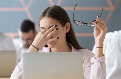 Digital eye strain, more commonly known as computer vision syndrome (cvs), is a condition that occurs when your eyes are overworked, having become fatigued after extended time spent in front of a screen. 10 tips for computer eye strain relief - AllAboutVision.com