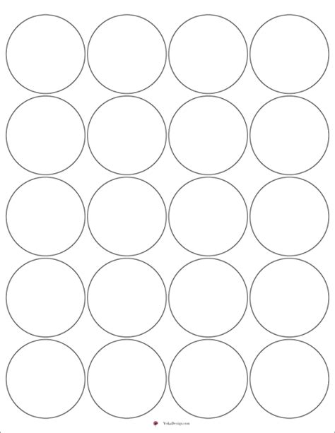 Round Printable Labels Printable Word Searches