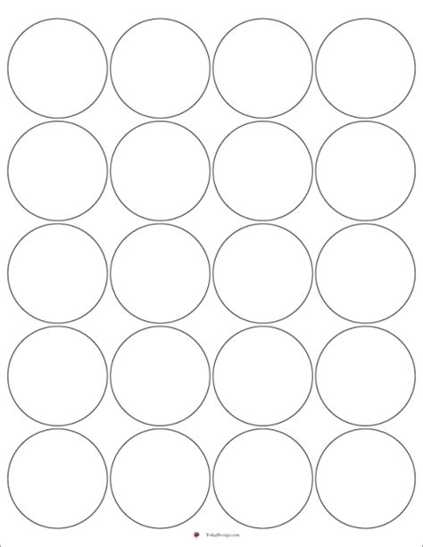 Circle Printable Labels Customize And Print