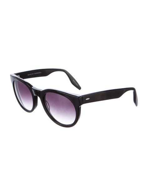 Barton Perreira Round Tinted Sunglasses Accessories Bap20538 The Realreal