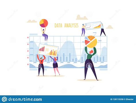 Big Data Analysis Strategy Concept Marketing Analytics With Business