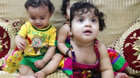 Cute Twins Baby Boy And Girl Indian Part Ii Youtube