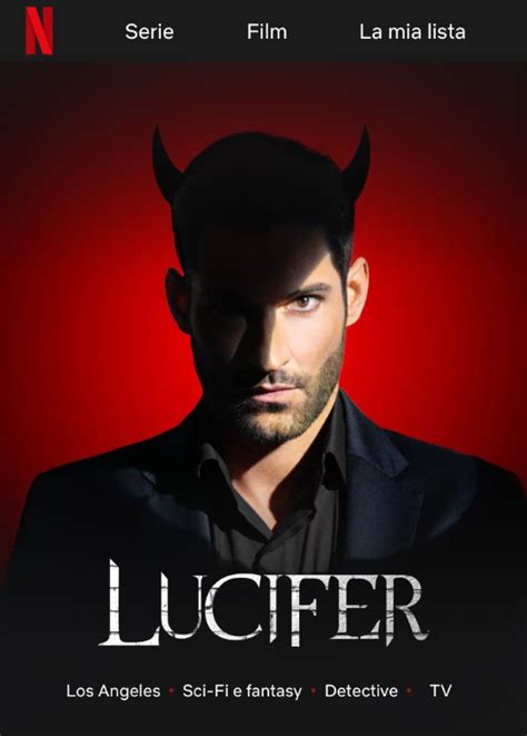 New Lucifer Poster On Netflix Italy Lucifer