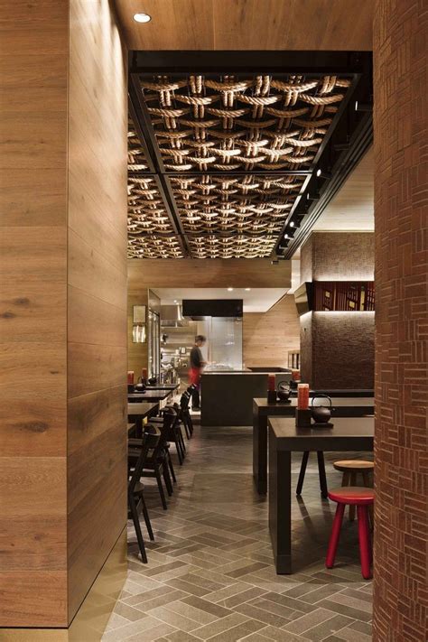 Ceiling Detailgochi Restaurant By Mim Design Italian Interior Design
