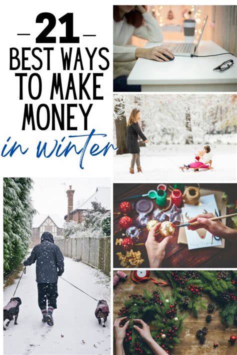 21 Ways To Make Money In The Winter
