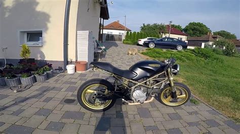 Ducati Monster 750 Custom Sturtup 2017 Hd Youtube