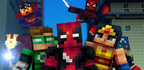 Super Heroes Skins For Minecraft Pe Apk Download For Free