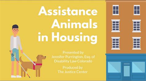 Assistance Animals In Housing Youtube