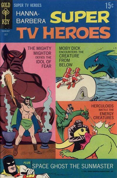 Cover For Hanna Barbera Super Tv Heroes 1968 Series 6 Vintage Comic