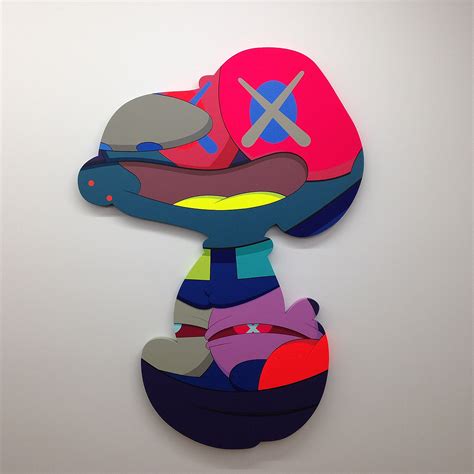 Cartoon Inspired Artworks By Kaws Daily Design Inspiration For