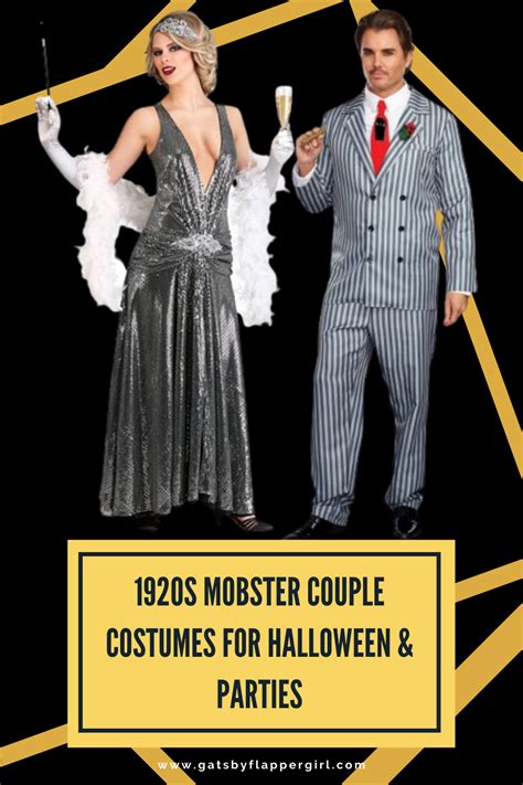 1920s Couple Costume Great Gatsby Couples Costumes Long Hairstyles