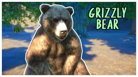 Grizzly Bear Habitat Planet Zoo Speed Build Youtube