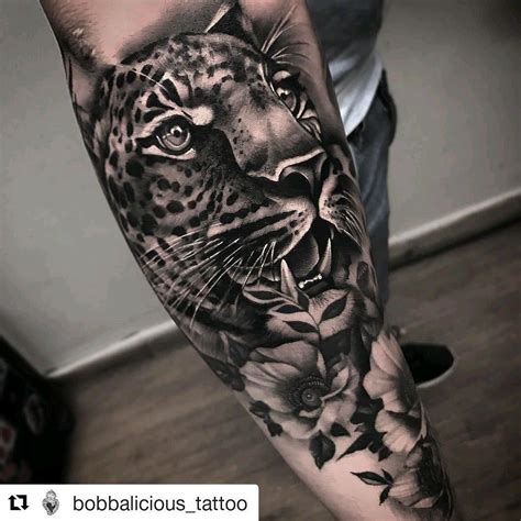 Cheetah Tattoo For Men