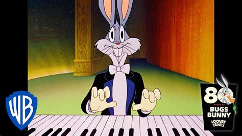 Looney Tunes Bugs The Pianist Classic Cartoon Wb Kids Acordes