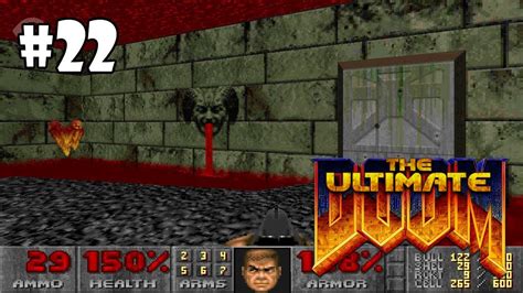 The Ultimate Doom прохождение игры E3m4 House Of Pain All Secrets