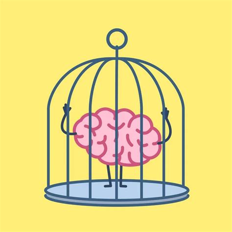 Caged Mind Stock Vectors Royalty Free Caged Mind Illustrations