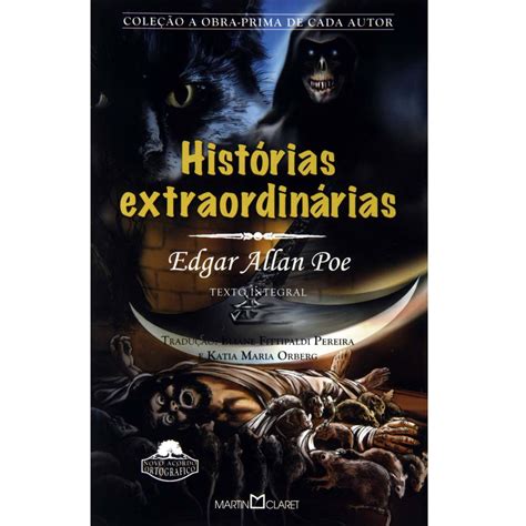 Livro História Extraordinárias Edgar Allan Poe Suspense E De