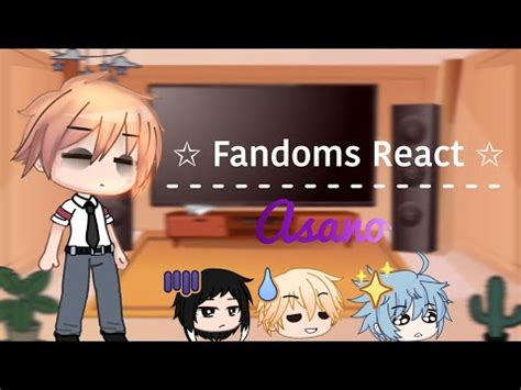 Fandoms React Asano Gakushuu Assassination Classroom Youtube