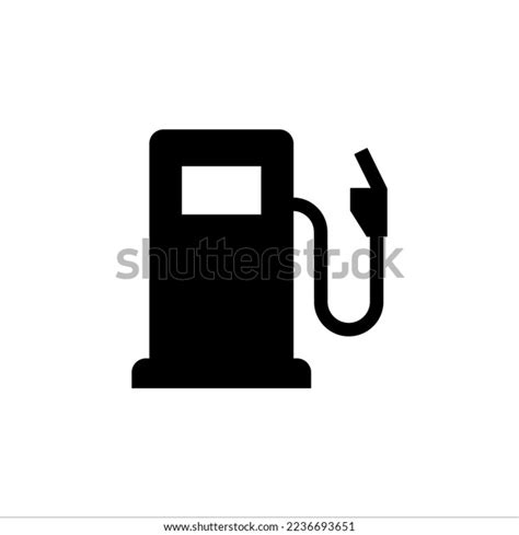 Fuel Pump Icon Gas Station Vector Stock Vector Royalty Free