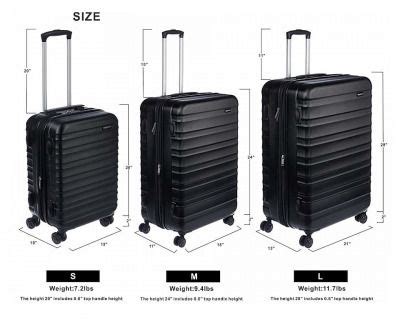 Guide To Suitcase Luggage Sizes Maletas