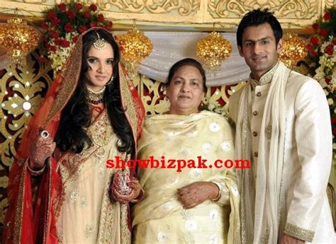Pakistani Showbiz Sania Mirza And Shoaib Malik Wedding Pics